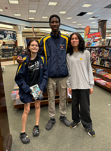 Students in Book Store